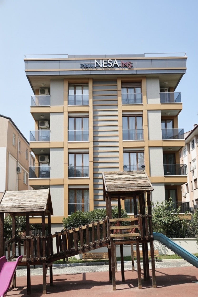 Üsküdar Menevşe Apartmanı Projemiz 